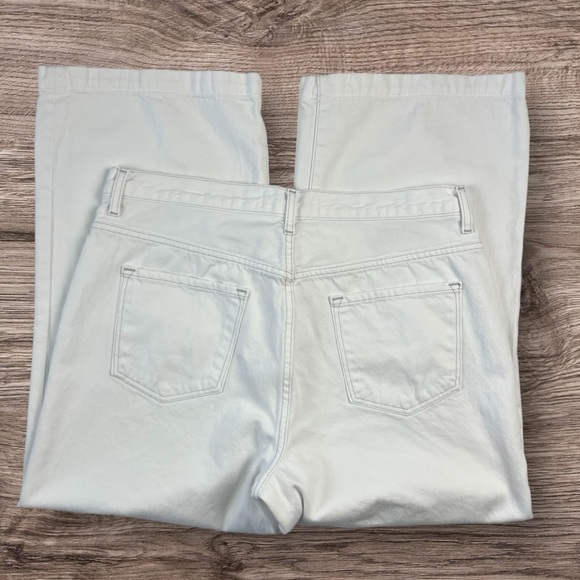 J Brand Joan High Rise Wide Leg Cropped Jeans Sz:32 - Picture 9 of 16